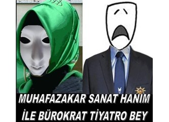 Hayat denen sahnede ve Perde !