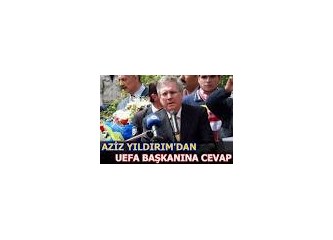 Aziz Yıldırım 'UEFA bize ceza veremez' dedi...