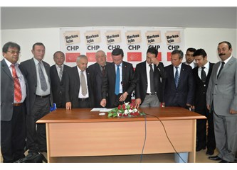 CHP İlçe Başkanları yekvücut halinde Erman dedi