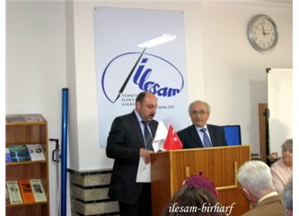 İlesam Genel Başkanı Mehmet Nuri Parmaksız ile Türkiye İlim ve Edebiyat Eseri Sahipleri Meslek Birli