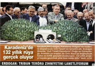 Ovit Tünelleri'nin temeli atıldı