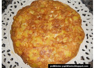 Patatesli omlet