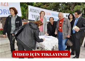 BURTÜKODER yolcu treni için imza topluyor