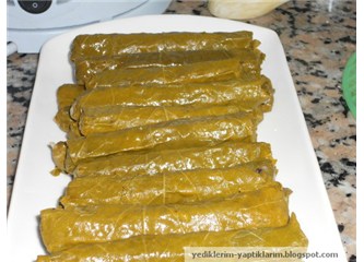 Zeytinyağlı Yaprak Sarma