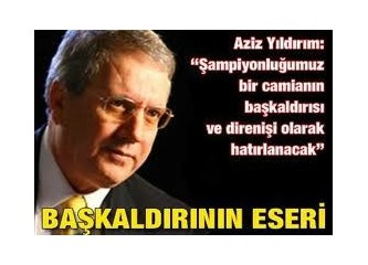 Aziz Yıldırım Aklanır mı? Aklanr Gibi Gözüküyor!