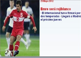 Emre, önce “Aslan”dı; sonra “Kanarya” oldu ve uçtu! (A. Madrid’de Arda'yla buluşmak...)