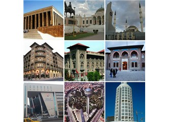 Ankara'nın Estetik değeri olan yapıları