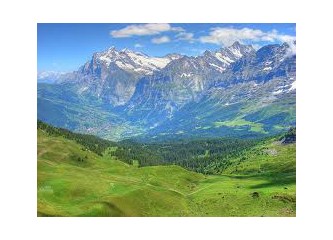 Karadeniz ve İsviçre dağlarının farkı