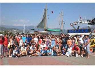 Çerkes Gençleri Alanya’da