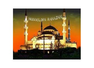 Ramazan ayı başlıyor
