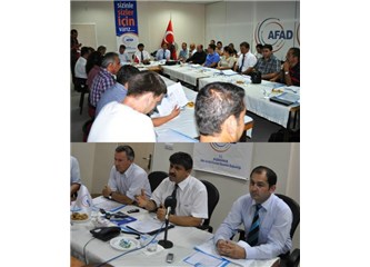 Burdur deprem stratejisi ve eylem planı toplantısı yapıldı