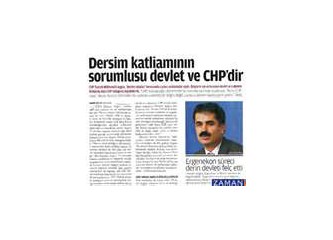 Tunceli'nin Alevi milletvekili PKK tarafından kaçırılmış...