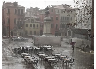 Venedik'de ani hava değişimleri