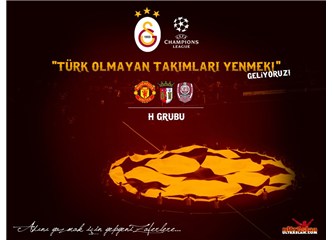 Türk olmayan takımları yenmenin tam zamanı... Başarılar Galatasaray...