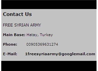   Suriye’nin gözü Hatay’daydı; Özgür Suriye Ordusu, bugün Hatay’da...