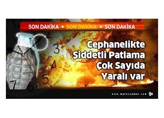 Afyon'da askeri cephanelikte patlama! 25 Asker şehit...