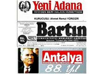 Yaşlı gazeteler, her çağın sembolüdür.