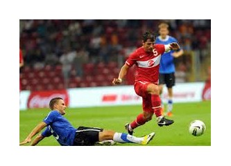 Türkiye: 3 - Estonya : 0 Maçı zevkle seyrettik.
