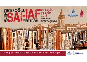 6. Sahaf Festivali 25 Eylül -14 Ekim