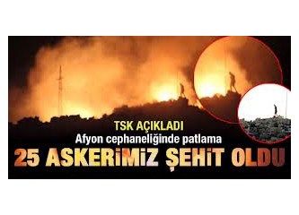 KKK'lığı Afyondaki patlamaya doğal afet dedi.