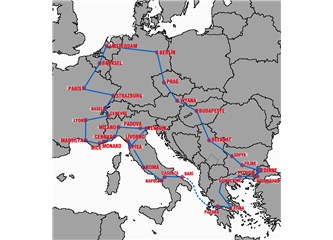 Trenle Avrupa'yı dolaşmak
