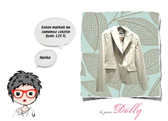 Kotondan Blazer ceketinizi almayı unutmayın...
