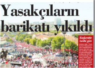 Ankara Ulus’ta Cumhuriyet Bayramı kutlamasını engelleme, gazete başlıklarına nasıl yansıdı?
