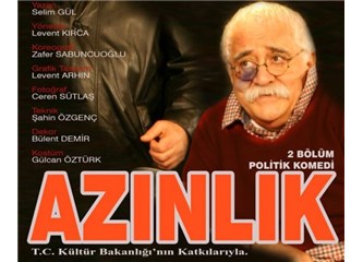 Levent Kırca'nın "Azınlık" oyununu beğenemedim, Komedi ille de argo kelimelerle olmaz