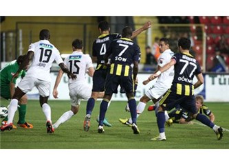 Fenerbahçe'nin Akhisar'da "altın vuruşu" 