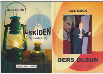 Recai Şahin’den iki yeni yapıt