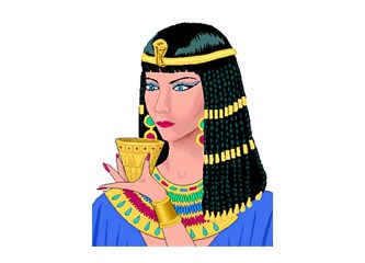 Makyajı kimler bulmuş?  Eski Mısır’da kadın erkek gözlerini boyarlarmış.