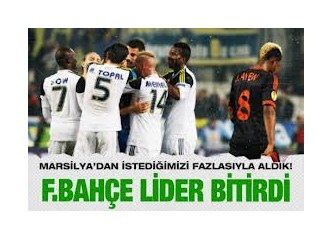 Fenerbahçe Avrupa Ligi maçında Marsilya'yı rahat geçti ve Grubunu Lider bitirdi.