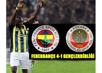 Fenerbahçe elektroşokla hayata döndü (Fenerbahçe 4-1 Gençlerbirliği)