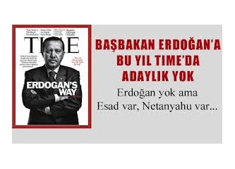 Yılın Adamı listesinde Esed(!) yer alırken, bizim Başbakan niye yok?