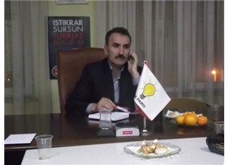 Dursunbey Ak Parti İlçe Başkanı Halil Demir