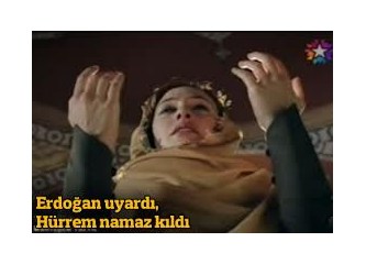 Muhteşem Yüzyıl Belgesel(!)inde Hürrem örtünüp, namaz kıldı!