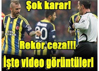 PFDK Fenerbahçeli Meireles'i infaz etti (Özkahya'nın iddiasını bu görüntüler çürüttü)