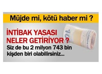 Yılbaşında yürürlüğe girecek İntibak Yasasından kimler yararlanıyor?