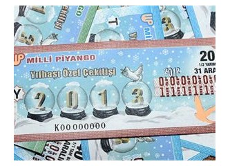 Milli piyango çekilişi ve sonuçları