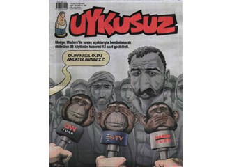 2012'nin en güzel karikatürü, medyanın Uludere (Roboski) trajedisini verişini eleştiren Uykusuz'dan