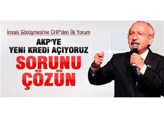 Başbakan CHP'nin açtığı 'yeni kredi'yi niye kabul etmedi?