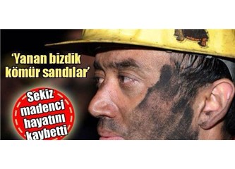 Siyah-Beyaz=Şehit Madenci