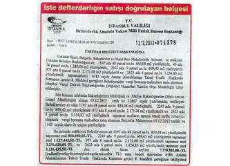 Vergi borcuna karşılık 4 camiyi satan belediye...
