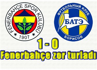 Fenerbahçe son turunu sessizce attı (Fenerbahçe 1-0 BATE Borisov)
