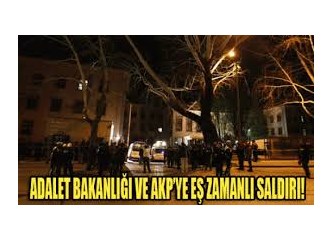 AKP Genel Merkezi ve Adalet Bakanlığına silahlı saldırı...