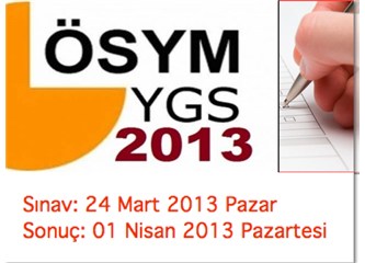 ÖSYM, YGS sonuçlarını 1 haftada açıkladı (1 Nisan şakası değil...)