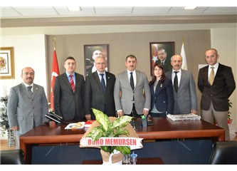 Samsun Büro Memur-Sen Yönetim Kurulu, Ak parti Samsun il başkanını ziyaret etti