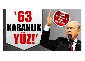 Devlet Bahçeli, bu vatanın neyini seviyor?