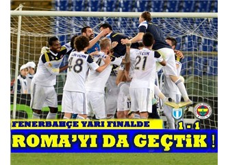 Fenerbahçe sabırla yarı finale yürüdü (Lazio 1-1 Fenerbahçe)