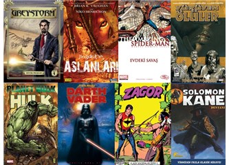 Galatasaray; Fenerbahçe; çizgiroman aşkı, sahaflar; Karaoğlan, Tenten, Zagor, Teks, Dampyr'e dair uf
